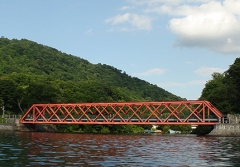 台湾に同じ橋が存在　山線鉄橋選奨土木遺産に支笏湖畔