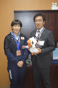 安平町出身の大橋玲奈さん、カヌーマラソンアジア選手権２種目で３位 「メダルうれしい」