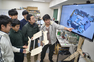苫高専生らのロボット開発チーム「蝦夷羆」 ３月、京都で国際大会日本予選 設計終え準備着々