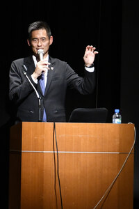 元日本代表GK川口氏「トッププレーヤーイメージが成長に」―道フットボールカンファレンスが講演会