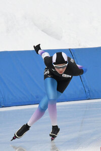 駒大苫高森野が女子総合Ｖ　北海道スピードスケート選手権   