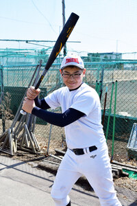 穂別中新１年の池田晴輝君　苫小牧中央ポニーリーグに入団　中学でも大好きな野球を