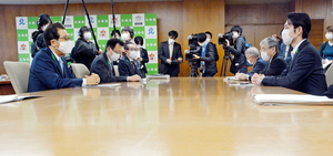 新型コロナ対応 知事と札幌市長が会談 休業協力金 医療体制で意見交換