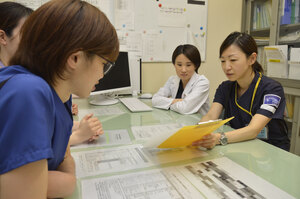 柏田さん（王子総合病院）管内初の診療看護師に　迅速な判断、治療に