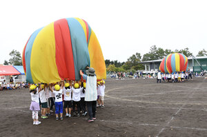 園児ら元気いっぱい　駒沢苫小牧幼稚園で運動会