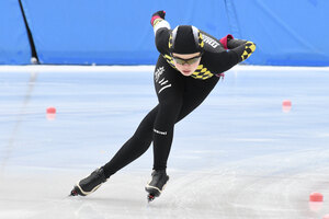 男女４種目で栄冠競う―東胆振中学校冬季スピードスケート競技大会
