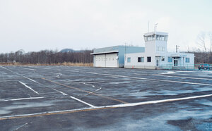 町整備の日本航空学園白老滑空場　<br />
無償使用見直しへ　学科移転で条件崩れる 