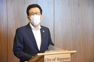 速やかに防止策を強化 秋元札幌市長　感染拡大「大変厳しい」 