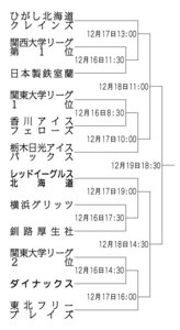 来月１６日から全日本アイスホッケー選手権―組み合わせ決まる