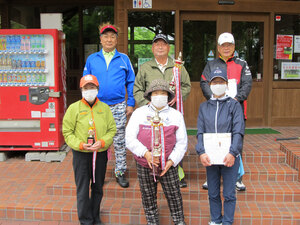 アルテン６月月例会、糸井ゴルフパーク５４ペアマッチ大会―パークゴルフとまこまい