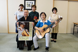来月１１日に土田英順さんコンサート 苫小牧の妙見寺<br />
チェロ奏で被災地支援
