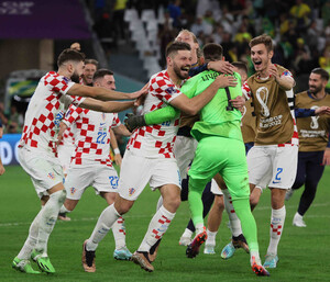 クロアチア、ＰＫ戦でブラジル撃破<br />
アルゼンチンも４強入り―Ｗ杯サッカー