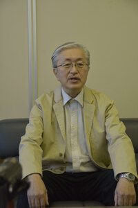 西村氏、道議選への出馬を表明<br />
「選択肢を」<br />
