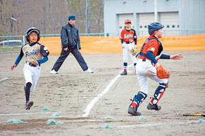 球児元気いっぱい 胆振東部春季少年野球大会　　安平