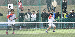 久保・江良組　男子制す　女子は井脇・星組に栄冠　春季高校ソフトテニス