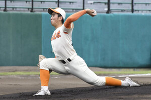 道栄、ベスト４一番乗り<br />
春季高校野球