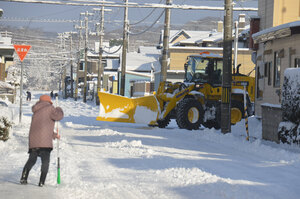 東胆振にまとまった雪 苫小牧で今季初全市除雪
