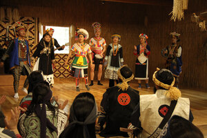 台湾先住民族が歌舞披露 文化交流楽しむ ウポポイで 特別公演  白老